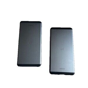 Ubiolabs 6000 mAh Slim Portable Power Bank Mobile Charging 2 Pack iPhone Android